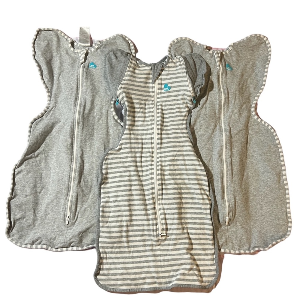 Love to Dream Gray Swaddle Bundle Size Medium